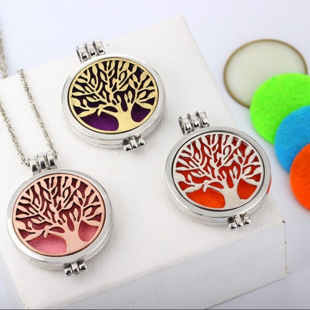 Tree of Life Oil Infuser Necklace